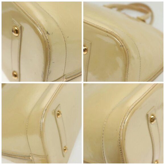 LOUIS VUITTON Monogram Vernis Alma GM Hand Bag Broncorail - Picture 16 of 16